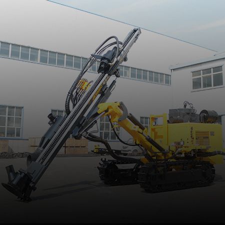 Crawler Mounted Hydraulic DTH Drilling Rig