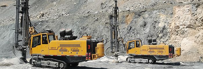 Crawler Mounted Hydraulic DTH Drilling Rig