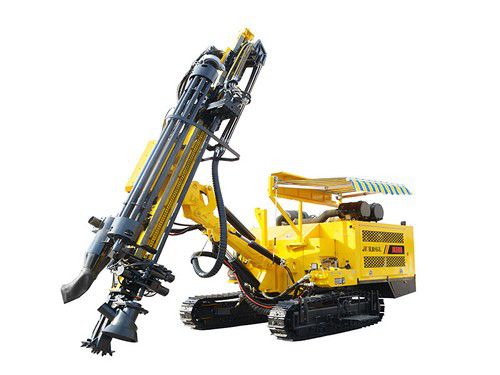 Integrated Hydraulic Crawler Mounted DTH Drilling Rig