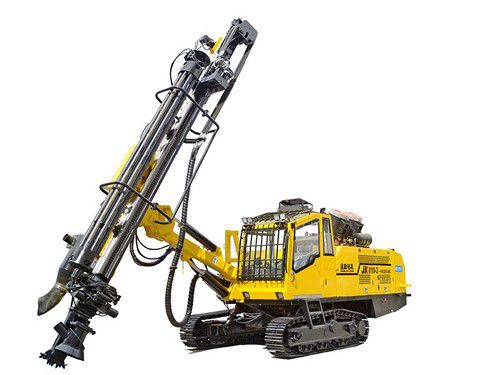 Integrated Hydraulic Crawler Mounted DTH Drilling Rig