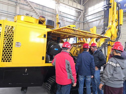 South African customer visited our plant