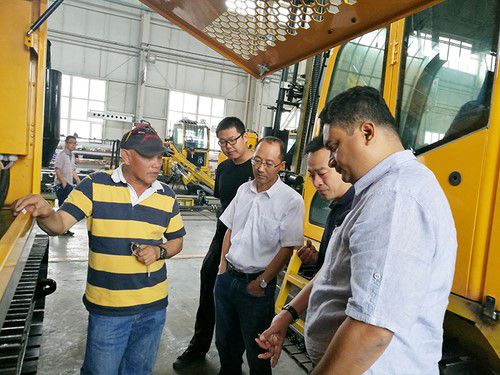Philippine customer visited our plant